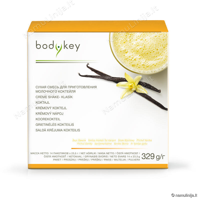 bodykey™ vanilinis kokteilis (116661) bodykey™ vanilinis kokteilis (116661)