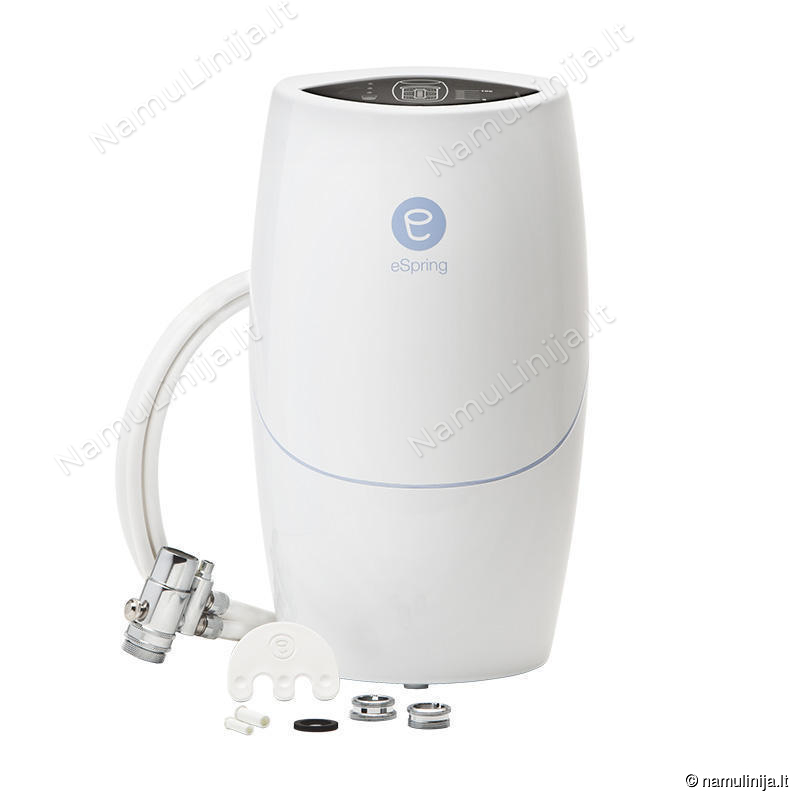 eSpring vandens valymo sistemos prietaisas su nukreipimo rinkiniu ir 5 metų pratęsta garantija (301904) eSpring vandens valymo sistemos prietaisas su nukreipimo rinkiniu ir 5 metų pratęsta garantija (301904)