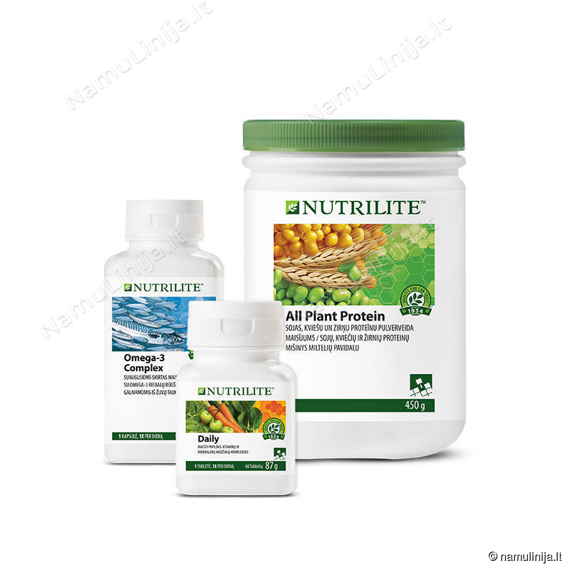 Foundational Trio rinkinys su NUTRILITE™ Daily (280937) Foundational Trio rinkinys su NUTRILITE™ Daily (280937)