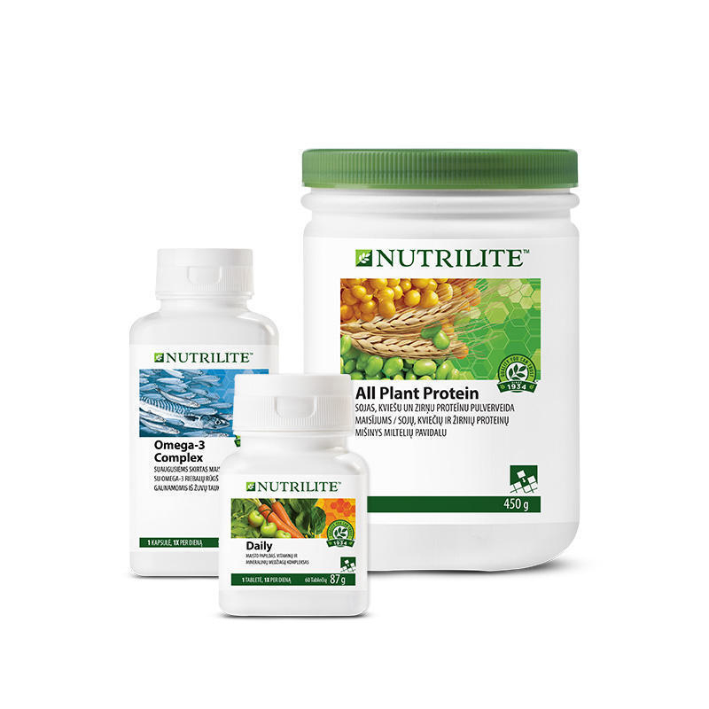 Foundational Trio rinkinys su NUTRILITE™ Daily (280937) Foundational Trio rinkinys su NUTRILITE™ Daily (280937)