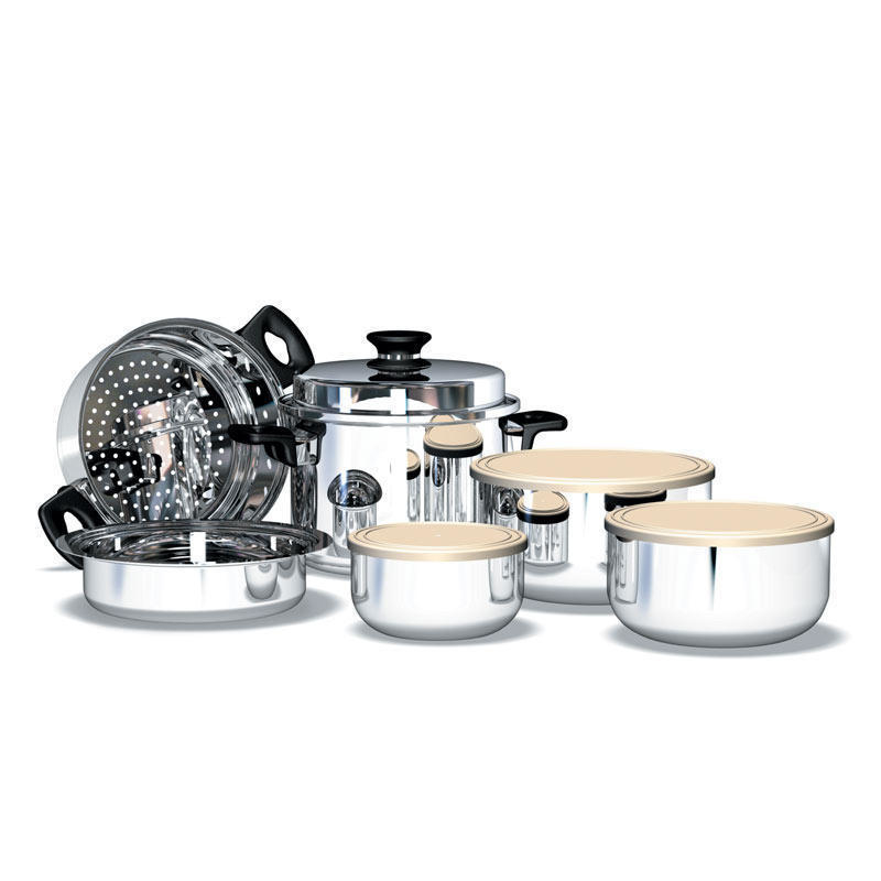 iCook™ Pagrindinis indų komplektas (10 dalių) (101095) iCook™ Pagrindinis indų komplektas (10 dalių) (101095)