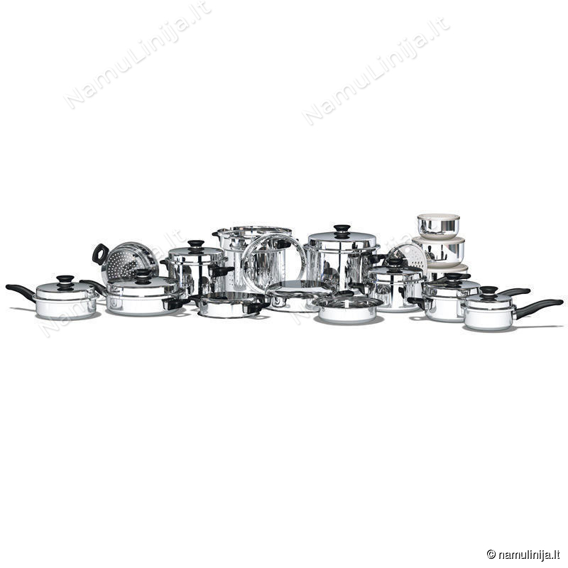 iCook™ Šeimyninis indų komplektas – didelis (27 dalių) (101098) iCook™ Šeimyninis indų komplektas – didelis (27 dalių) (101098)
