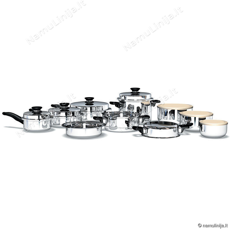 iCook™ Šeimyninis indų komplektas – mažas (17 dalių) (101097) iCook™ Šeimyninis indų komplektas – mažas (17 dalių) (101097)