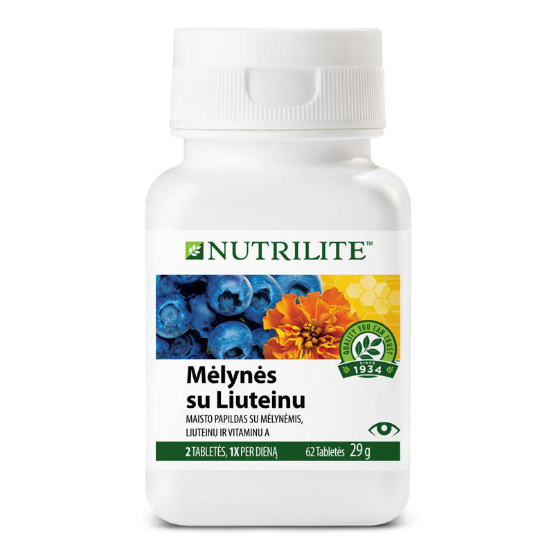Mėlynės su Liuteinu NUTRILITE™ (104144) Mėlynės su Liuteinu NUTRILITE™ (104144)