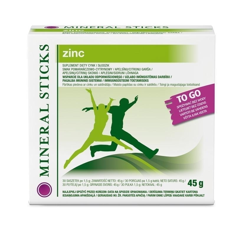 Mineral Sticks Zinc - Cinko su saldikliais biologiškai aktyvus maisto papildas AMWAY™ (116982) Mineral Sticks Zinc - Cinko su saldikliais biologiškai aktyvus maisto papildas AMWAY™ (116982)