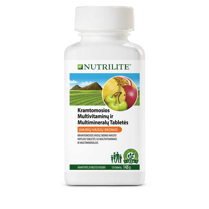 NUTRILITE™ Multivitaminai kramtomose tabletėse (100930) NUTRILITE™ Multivitaminai kramtomose tabletėse (100930)