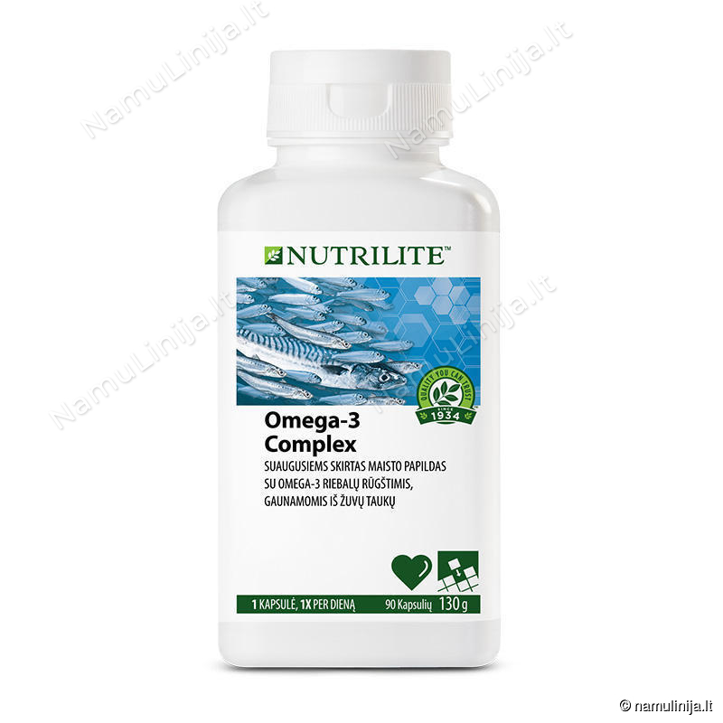 NUTRILITE™ Omega-3 kompleksas (4298) NUTRILITE™ Omega-3 kompleksas (4298)