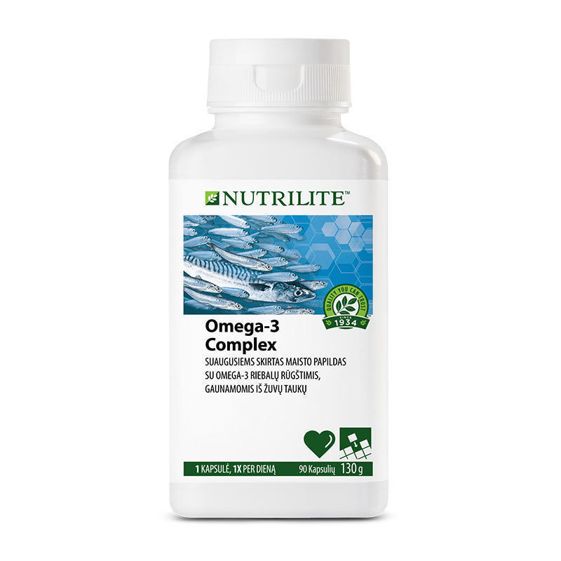 NUTRILITE™ Omega-3 kompleksas (4298) NUTRILITE™ Omega-3 kompleksas (4298)