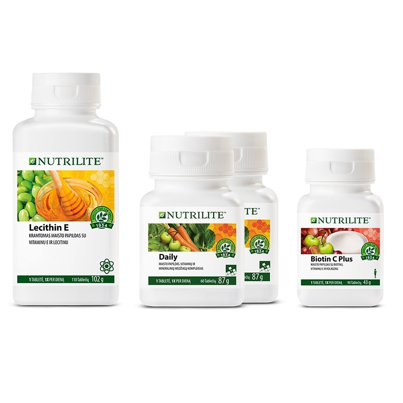 Produktų rinkinys Daily Shine Kit NUTRILITE™ (294956) Produktų rinkinys Daily Shine Kit NUTRILITE™ (294956)