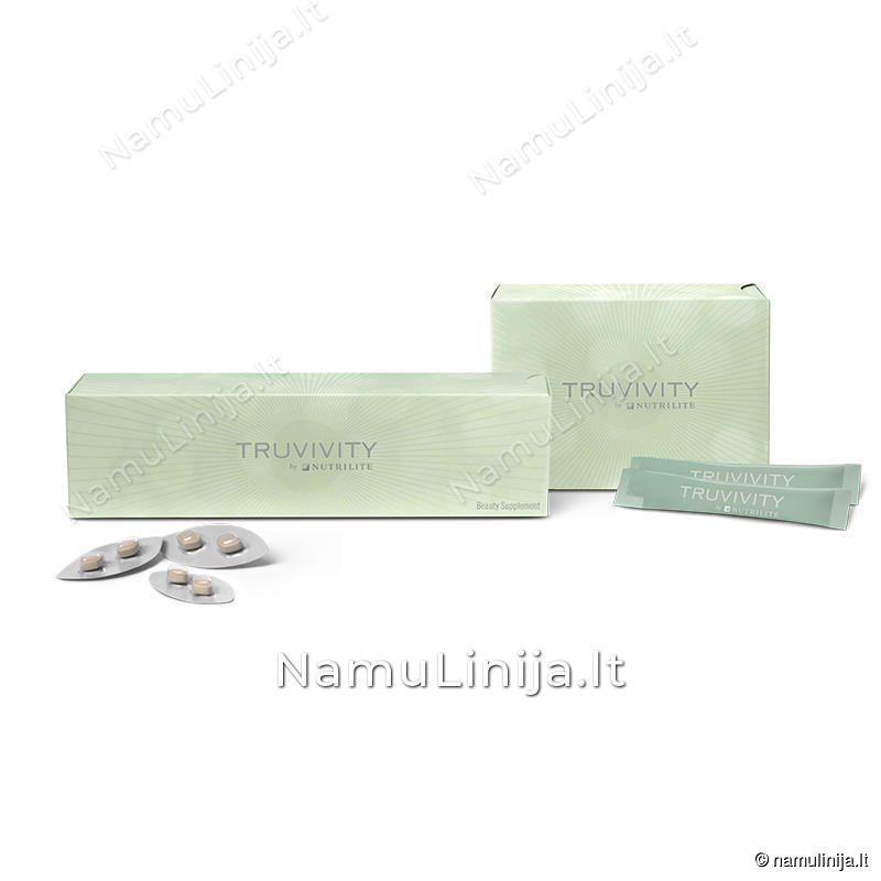 TRUVIVITY BY NUTRILITE™ GROŽIO MILTELIŲ GĖRIMAS ir GROŽIO PAPILDO rinkinys (271916) TRUVIVITY BY NUTRILITE™ GROŽIO MILTELIŲ GĖRIMAS ir GROŽIO PAPILDO rinkinys (271916)