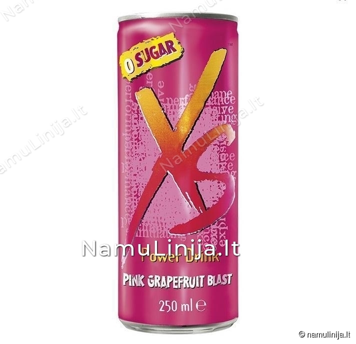 XS™ Power Drink Pink Grapefruit Blast energetinis gėrimas (12 skardinių po 250 ml) (119802) XS™ Power Drink Pink Grapefruit Blast energetinis gėrimas (12 skardinių po 250 ml) (119802)